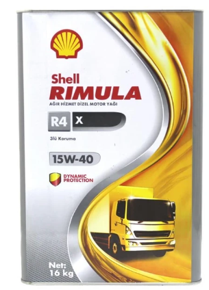 SHELL 15W40 R4 X 18 LİTRE